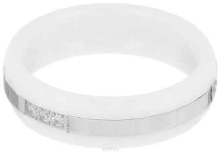 Купить Кольцо Art-Silver, цвет: белый, серебристый. КБ2077-733. Размер 18