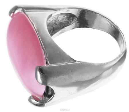 Купить Кольцо Taya, цвет: серебряный, розовый. Размер 19. T-B-8522