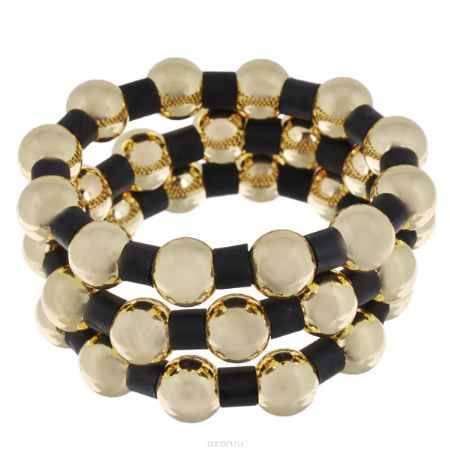 Купить Набор браслетов Avgad, цвет: золотистый, черный, 3 шт. BR77KL65