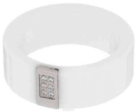 Купить Кольцо Art-Silver, цвет: белый. КБ1102-674. Размер 18