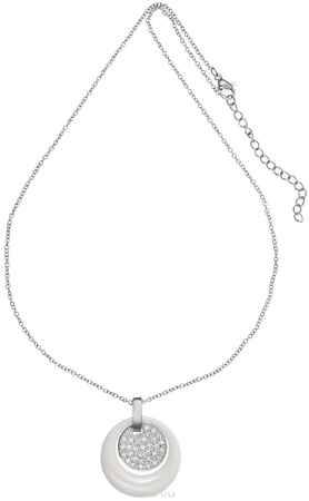 Купить Кулон Art-Silver, цвет: серебряный, белый. КБ0935-879