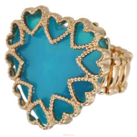 Купить Кольцо Avgad, цвет: золотистый, голубой. EA178JW183