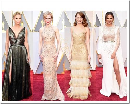 Вечерние платья знаменитостей на вручении Оскар 2017