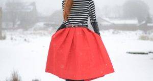 Какие юбки носить зимой